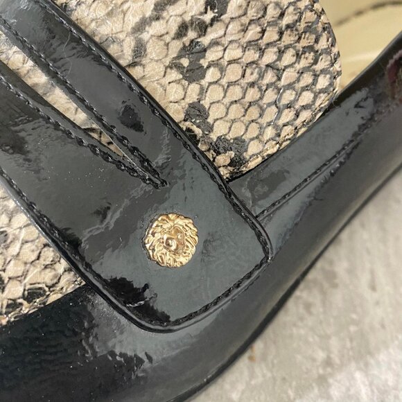 Ann Klein AKVELMA Snake Print Slip-On Loafer Shoes Size 9.5 - Picture 9 of 10
